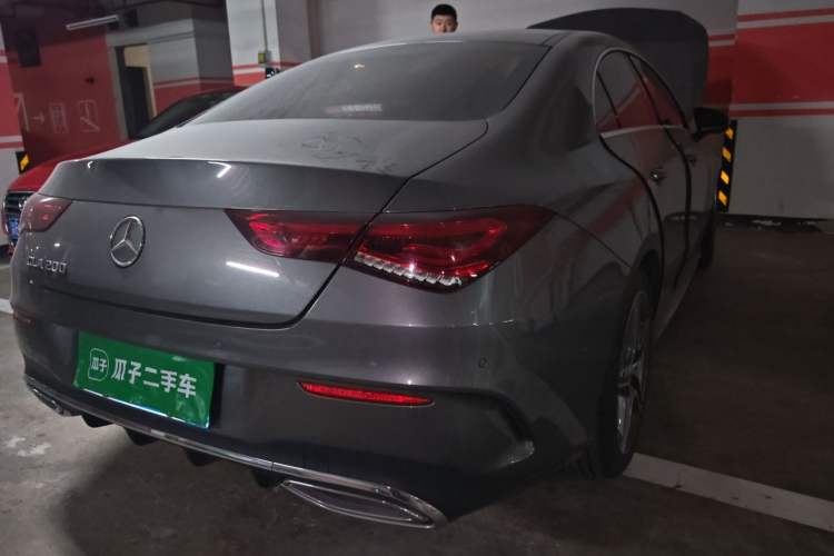 Used Mercedes-Benz CLA 2020 CLA 200 Rear Right 45 Deg
