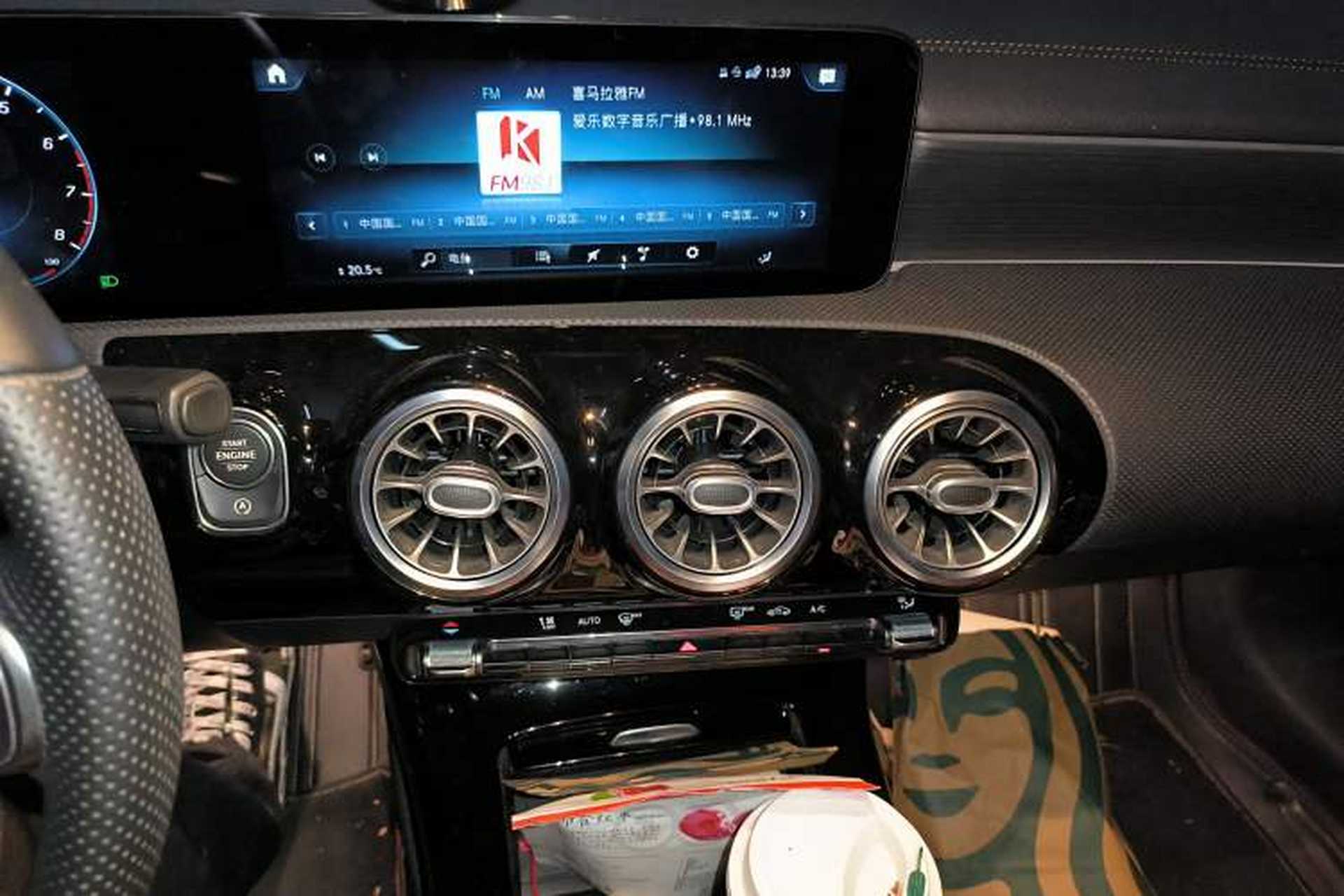 Used Mercedes-Benz CLA 2020 CLA 260 4MATIC Shooting Brake Audio And AC Panel