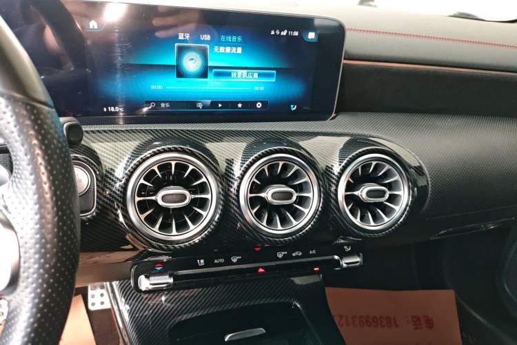 Used Mercedes-Benz CLA 2020 CLA 200 Audio And AC Panel