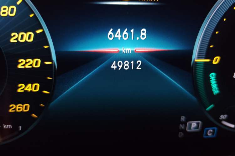 Used Mercedes-Benz CLA 2020 CLA 200 Odometer Close Up