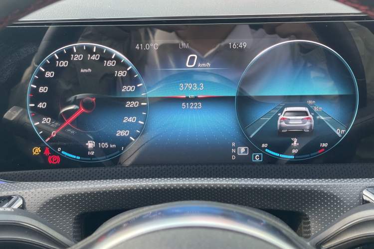 Used Mercedes-Benz CLA 2020 CLA 200 Odometer Close Up