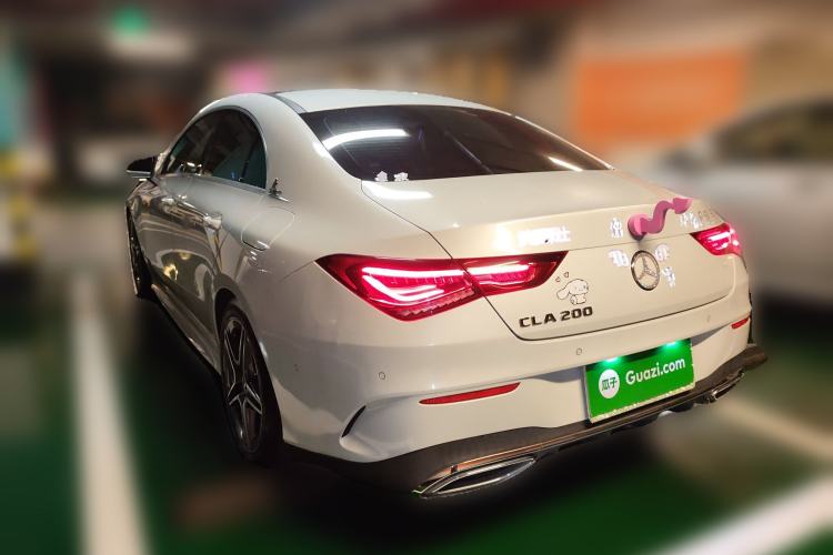 Used Mercedes-Benz CLA 2020 CLA 200 Rear Left 45 Deg