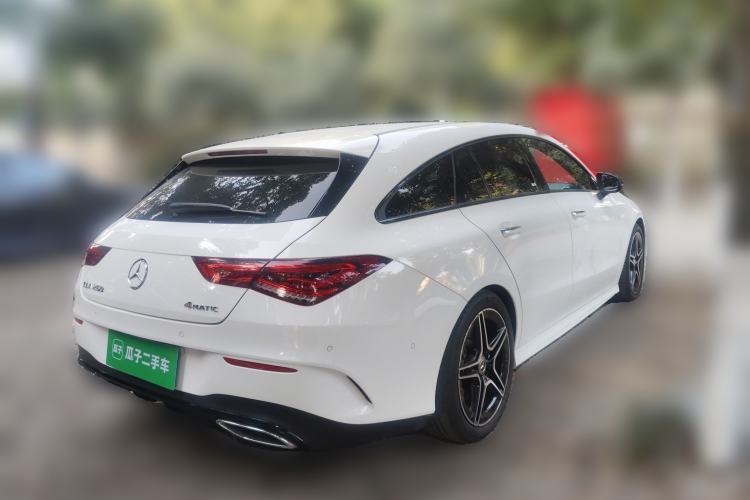 Used Mercedes-Benz CLA 2020 CLA 260 4MATIC Shooting Brake Rear Right 45 Deg
