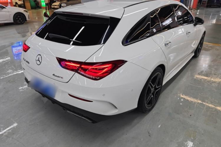 Used Mercedes-Benz CLA 2020 CLA 260 4MATIC Shooting Brake Rear Right 45 Deg