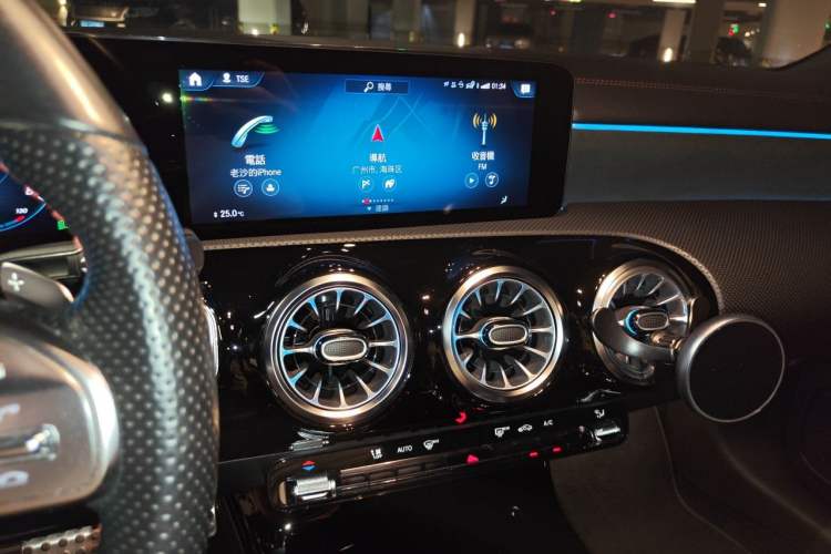 Used Mercedes-Benz CLA 2021 CLA 200 Shooting Brake Audio And AC Panel