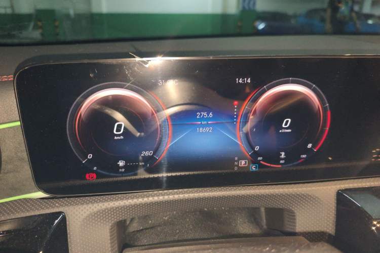 Used Mercedes-Benz CLA 2021 CLA 200 Shooting Brake Odometer Close Up