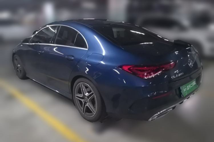 Used Mercedes-Benz CLA 2021 CLA 200 Rear Left 45 Deg