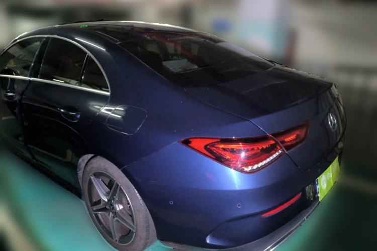 Used Mercedes-Benz CLA 2021 CLA 200 Rear Left 45 Deg