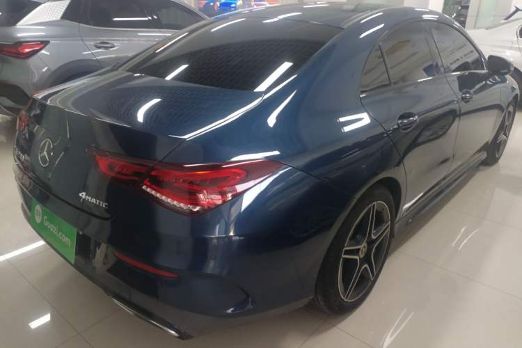 Used Mercedes-Benz CLA 2021 CLA 200 4MATIC Rear Right 45 Deg