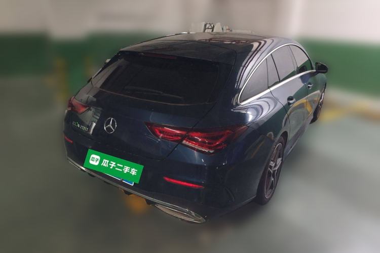 Used Mercedes-Benz CLA 2021 CLA 200 Shooting Brake Rear Right 45 Deg