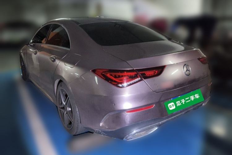 Used Mercedes-Benz CLA 2021 CLA 200 Rear Left 45 Deg