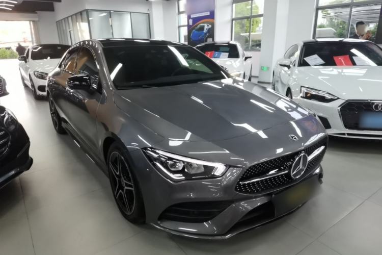 Used Mercedes-Benz CLA 2021 CLA 260 4MATIC Front Right 45 Deg