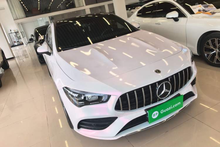 Used Mercedes-Benz CLA 2021 CLA 200 Front Right 45 Deg