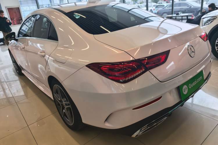 Used Mercedes-Benz CLA 2021 CLA 200 Rear Left 45 Deg