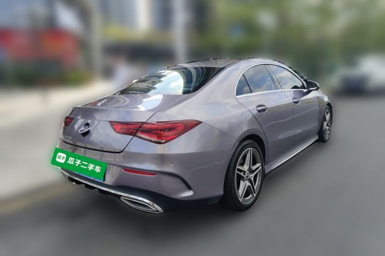 Used Mercedes-Benz CLA 2021 CLA 200 Rear Right 45 Deg
