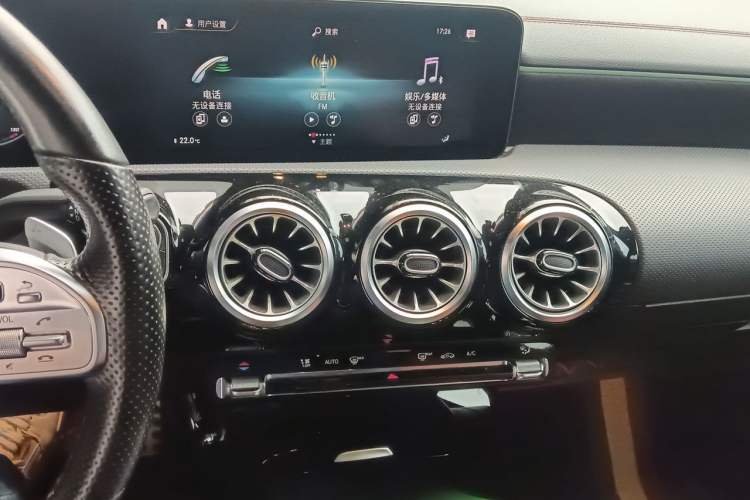 Used Mercedes-Benz CLA 2021 CLA 200 Audio And AC Panel