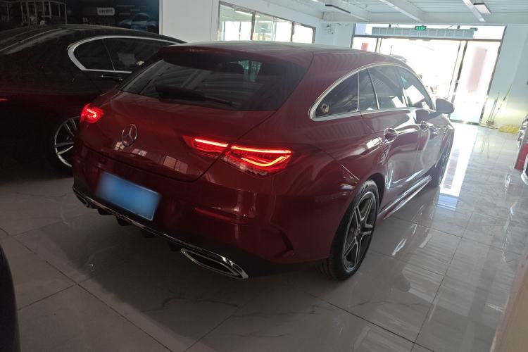 Used Mercedes-Benz CLA 2021 CLA 200 Shooting Brake Rear Right 45 Deg