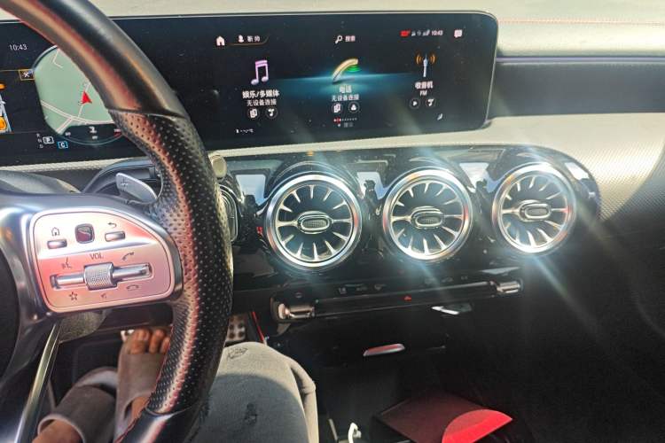 Used Mercedes-Benz CLA 2021 CLA 200 Audio And AC Panel