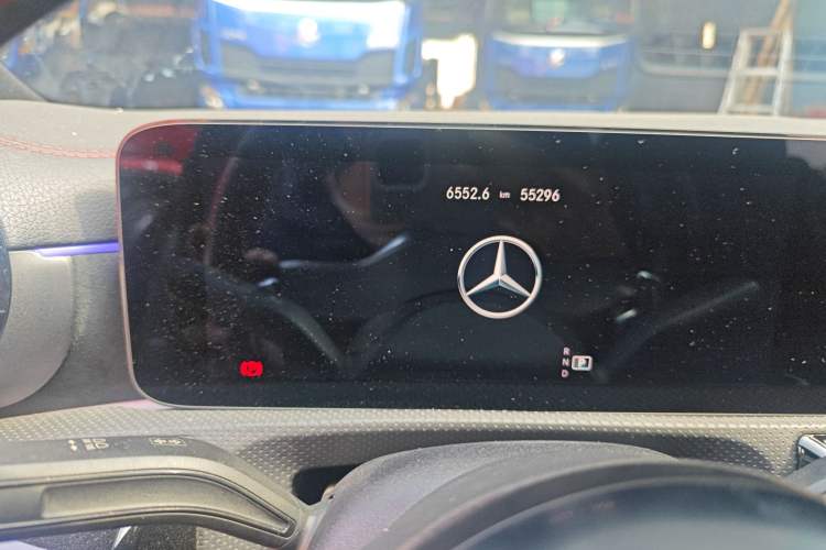 Used Mercedes-Benz CLA 2021 CLA 200 Odometer Close Up