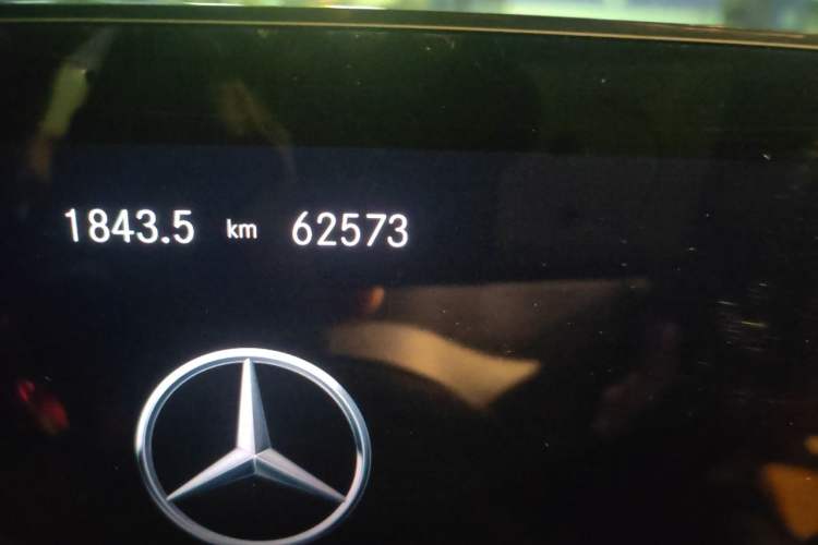 Used Mercedes-Benz CLA 2021 CLA 200 Odometer Close Up
