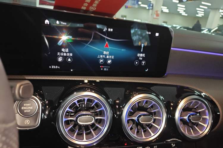 Used Mercedes-Benz CLA 2021 CLA 200 Audio And AC Panel