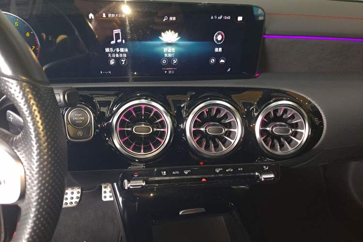 Used Mercedes-Benz CLA 2021 CLA 200 Audio And AC Panel