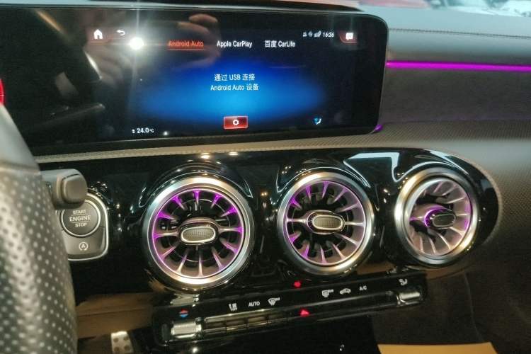 Used Mercedes-Benz CLA 2021 CLA 200 Shooting Brake Audio And AC Panel
