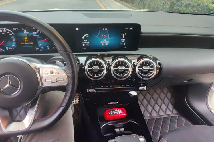 Used Mercedes-Benz CLA 2021 CLA 200 Shooting Brake Audio And AC Panel