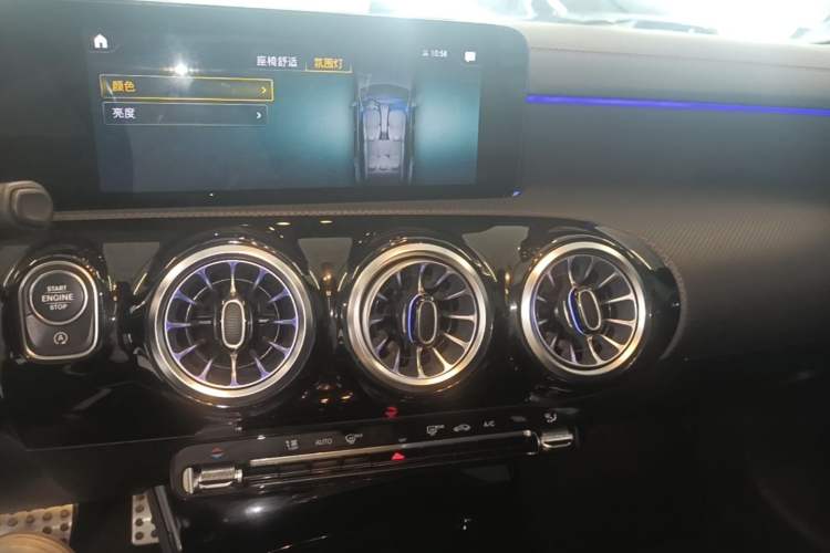 Used Mercedes-Benz CLA 2021 CLA 200 Shooting Brake Audio And AC Panel