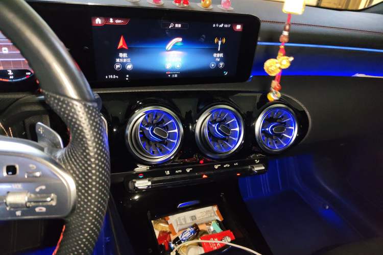 Used Mercedes-Benz CLA 2021 CLA 200 Shooting Brake Audio And AC Panel