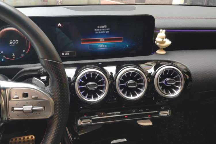 Used Mercedes-Benz CLA 2021 CLA 200 Audio And AC Panel