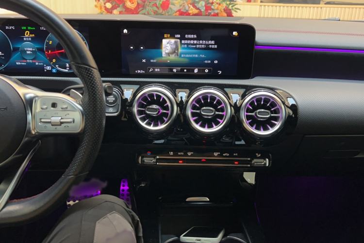 Used Mercedes-Benz CLA 2021 CLA 200 Shooting Brake Audio And AC Panel