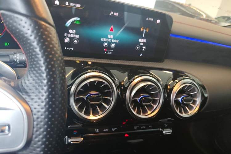 Used Mercedes-Benz CLA 2021 CLA 200 Shooting Brake Audio And AC Panel