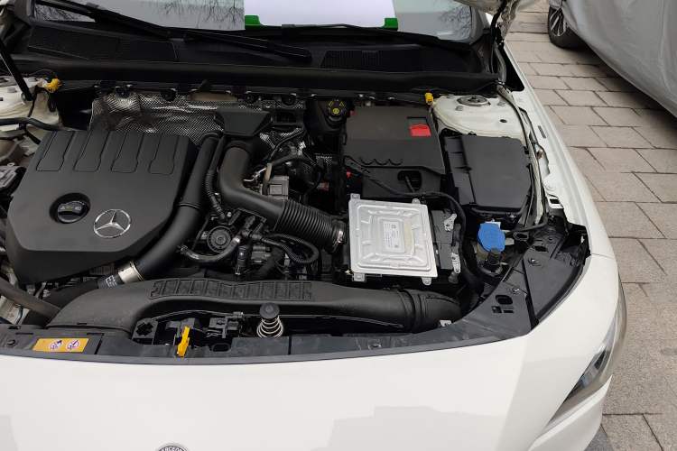 Used Mercedes-Benz CLA 2021 CLA 200 4MATIC Engine Bay Left