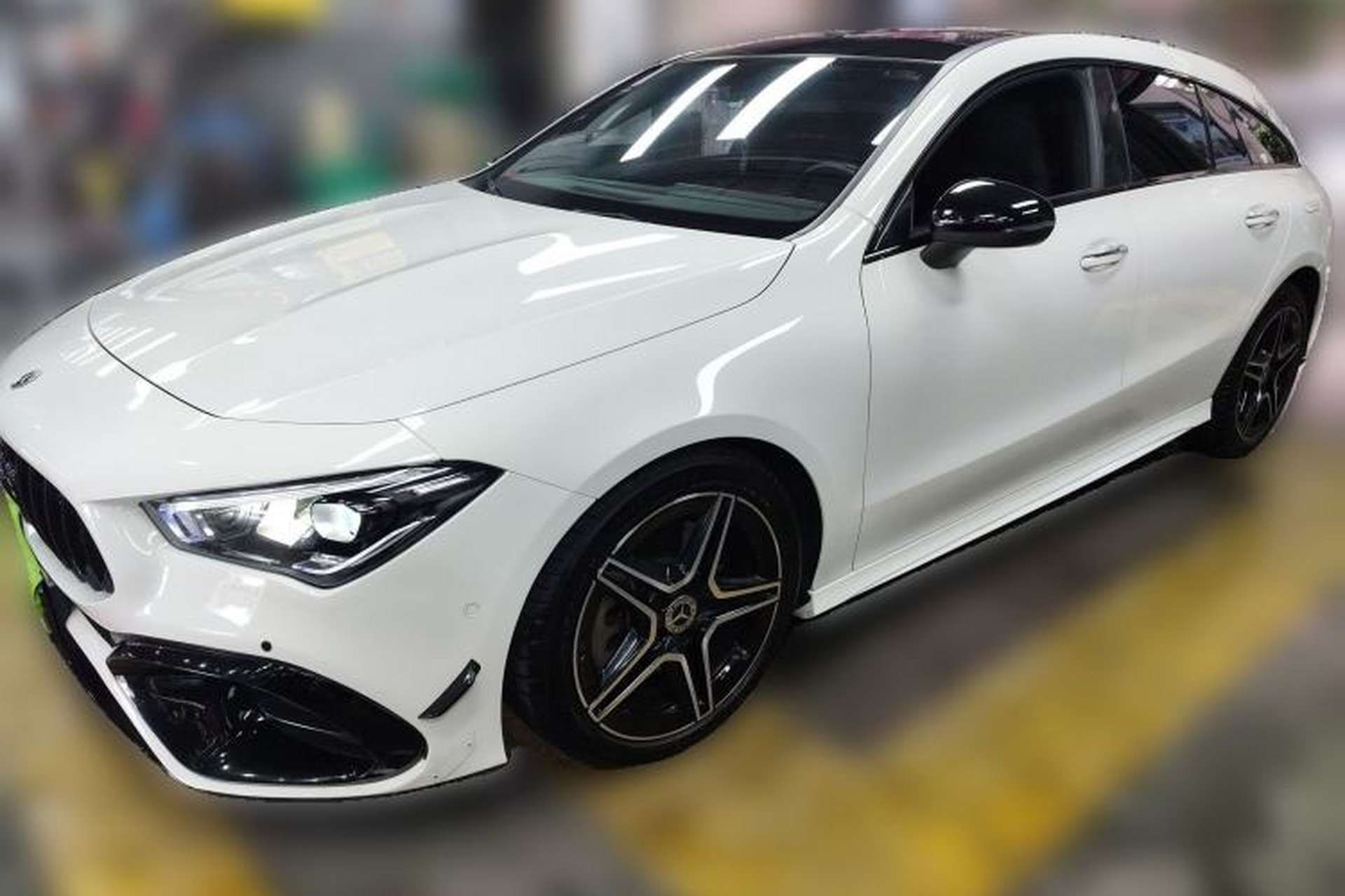 Used Mercedes-Benz CLA 2021 CLA 260 4MATIC Shooting Brake Front Left 45 Deg