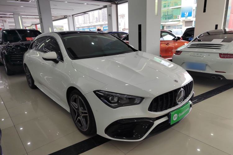 Used Mercedes-Benz CLA 2021 CLA 200 Shooting Brake Front Right 45 Deg