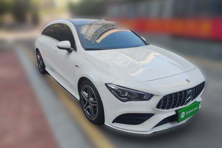 Used Mercedes-Benz CLA 2021 CLA 200 Shooting Brake Front Right 45 Deg