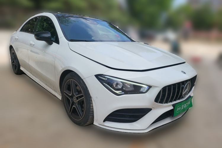Used Mercedes-Benz CLA 2021 CLA 200 4MATIC Front Right 45 Deg