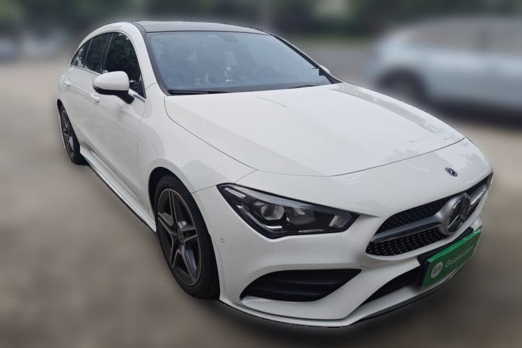 Used Mercedes-Benz CLA 2021 CLA 200 Shooting Brake Front Right 45 Deg