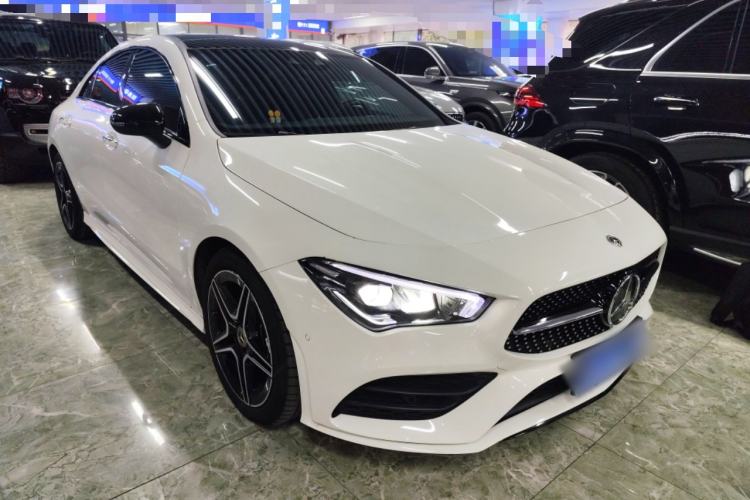 Used Mercedes-Benz CLA 2021 CLA 200 4MATIC Front Right 45 Deg