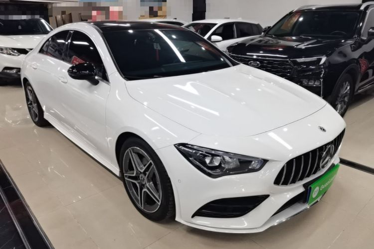 Used Mercedes-Benz CLA 2021 CLA 200 Front Right 45 Deg