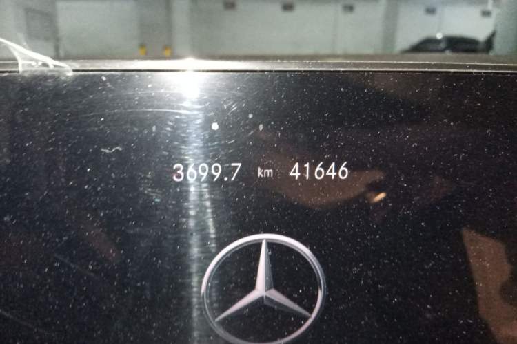 Used Mercedes-Benz CLA 2021 CLA 200 Odometer Close Up