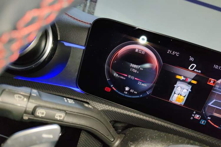 Used Mercedes-Benz CLA 2021 CLA 200 Shooting Brake Odometer Close Up