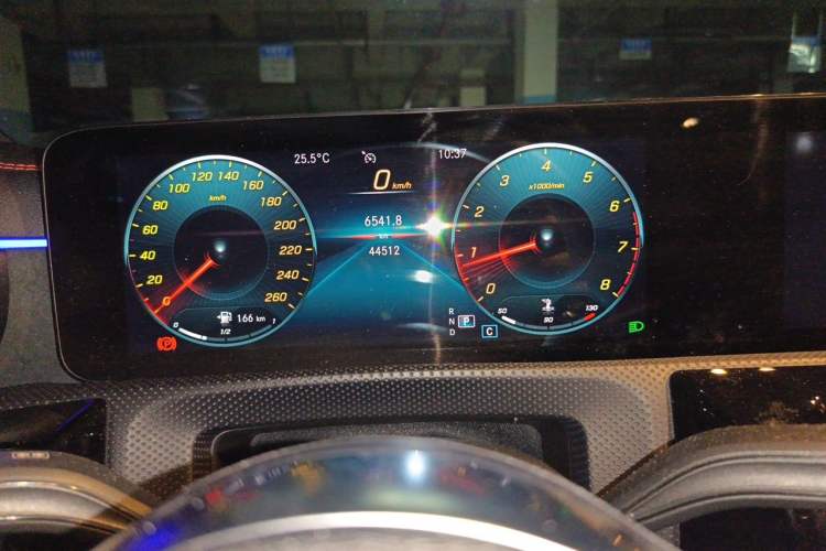 Used Mercedes-Benz CLA 2021 CLA 200 Odometer Close Up