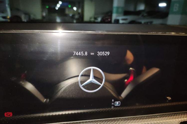 Used Mercedes-Benz CLA 2021 CLA 200 Odometer Close Up