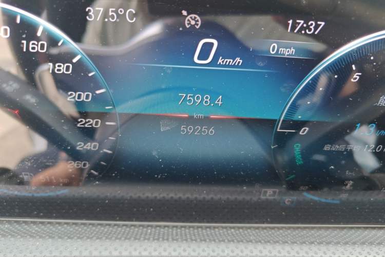 Used Mercedes-Benz CLA 2021 CLA 200 Shooting Brake Odometer Close Up