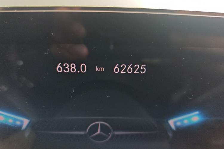 Used Mercedes-Benz CLA 2021 CLA 200 Odometer Close Up