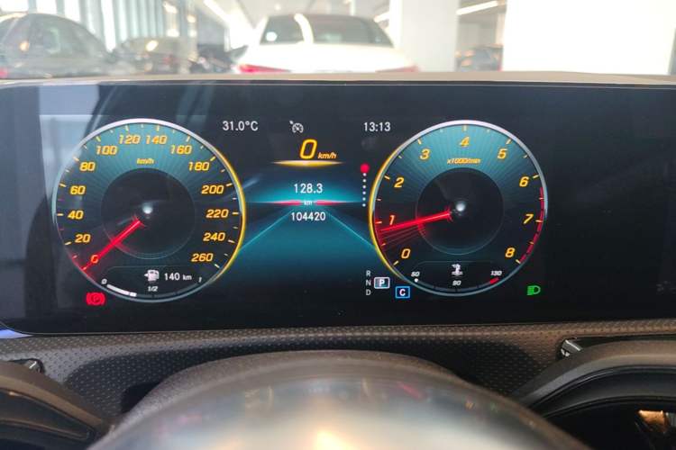 Used Mercedes-Benz CLA 2021 CLA 200 Shooting Brake Odometer Close Up