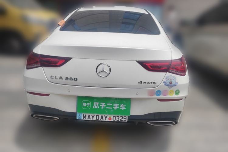 Used Mercedes-Benz CLA 2021 CLA 260 4MATIC Rear