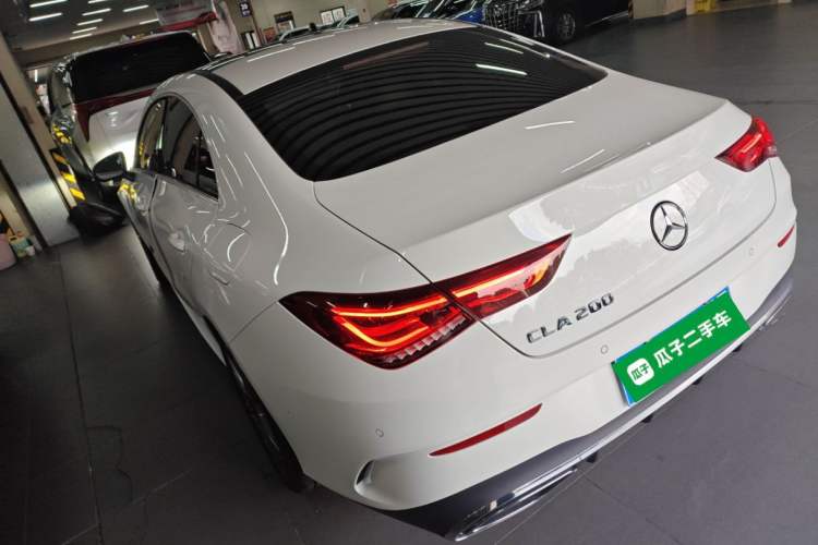 Used Mercedes-Benz CLA 2021 CLA 200 Rear Left 45 Deg